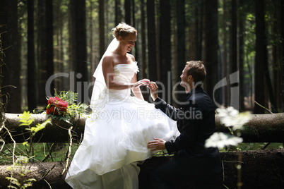 bride and groom