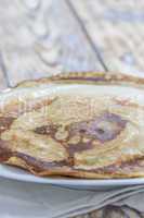 Plate with Pancakes