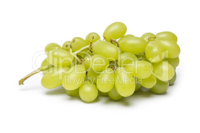 grapes on white