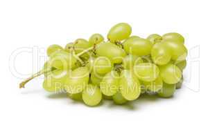 grapes on white