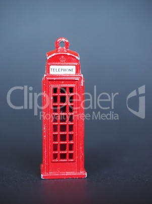 London telephone box