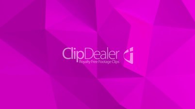 Abstract 3d pink background with polygonal pattern.