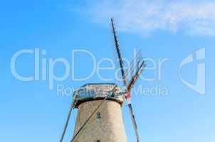 Alte holländische Windmühle
