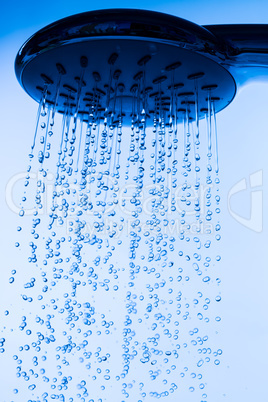 Shower Head with Running Water