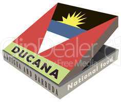 Ducana - national food of sweet potatoes