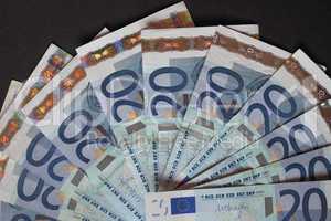 Euro bank notes