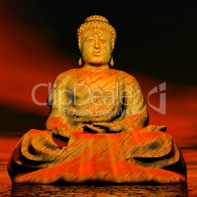 Buddha - 3D render