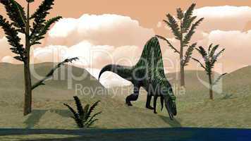 Arizonasaurus dinosaur - 3D render