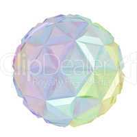 Colorful abstract sphere