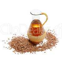flax seeds and oil