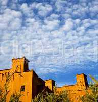 africa in morocco the old contruction and the historical village