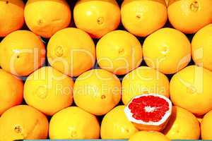 orange fruit  texture in
