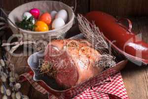 raw Easter roast - crisp and fresh