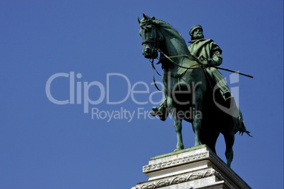 garibaldi near the castle