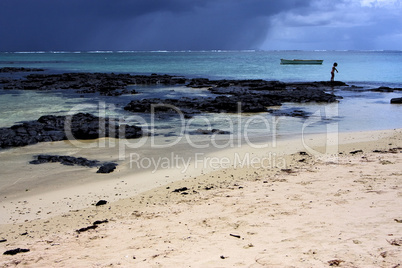 girl in mauritius