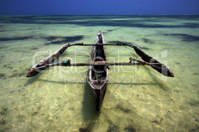 boat in the sea