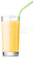 glass of fresh fruit juice