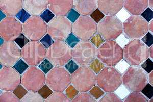 Arab mosaic in Marrakech
