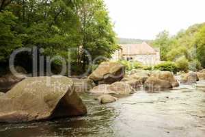 River with rocks