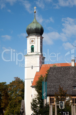 Village church of Oberammergau