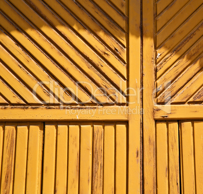 abstract samarate   rusty   door curch  closed wood lombardy ita