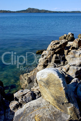 coastline in kisimamy bay