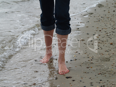 Spaziergang am Strand