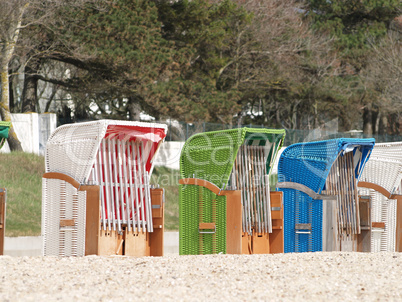 Strandkörbe am Nordseestrand