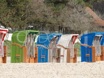 Strandkörbe am Nordseestrand