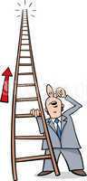 ladder of success cartoon