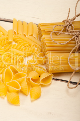 bunch of Italian pasta type