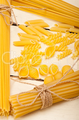 bunch of Italian pasta type