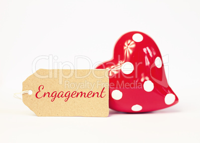 lovely greeting card - engagement