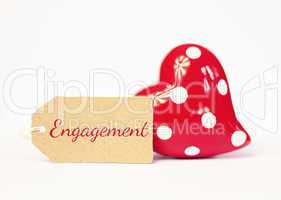 lovely greeting card - engagement