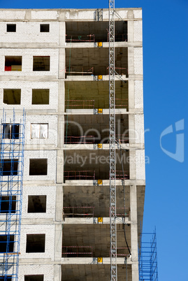 Construction of office building