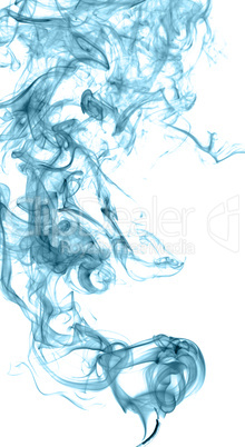 Abstract colored smoke