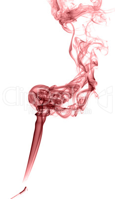 Abstract colored smoke