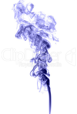 Abstract colored smoke