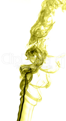 Abstract colored smoke