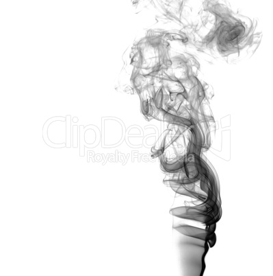 Abstract dark smoke