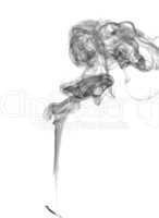 Abstract dark smoke