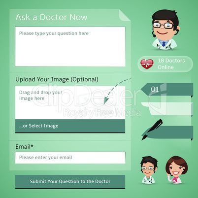 Doctors Online Consultation Form