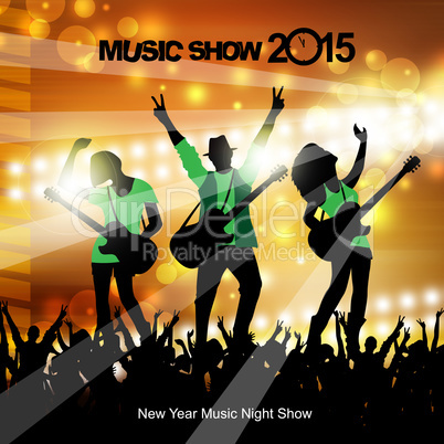 New year music show