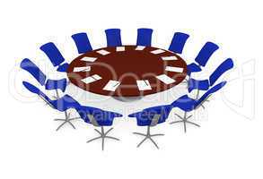 Round table meeting
