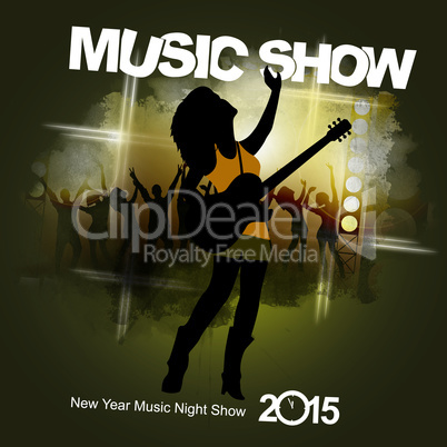 New year music show