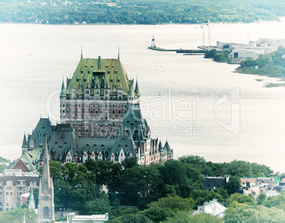 Magnificence of Hotel Chateau de Frontenac, Quebec Castle