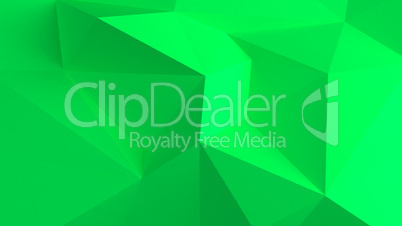 Green Abstract 3d background