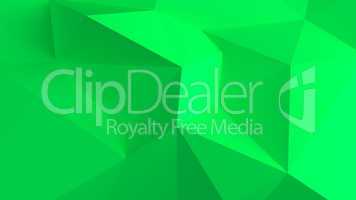 Green Abstract 3d background
