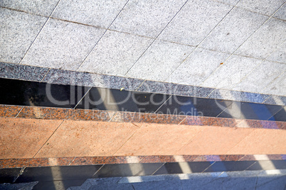 abstract  reflex       pavement cross stone step     the    temp
