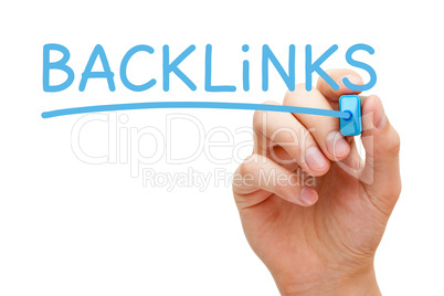 Backlinks Blue Marker